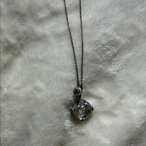 Elegant Silver Pendant Necklace